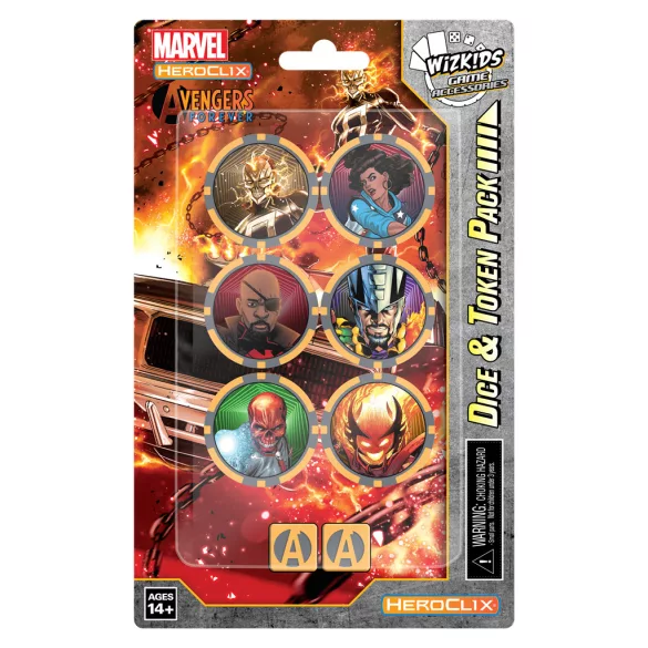 Marvel HeroClix: Avengers Forever Dice & Token Pack Ghost Rider-84860