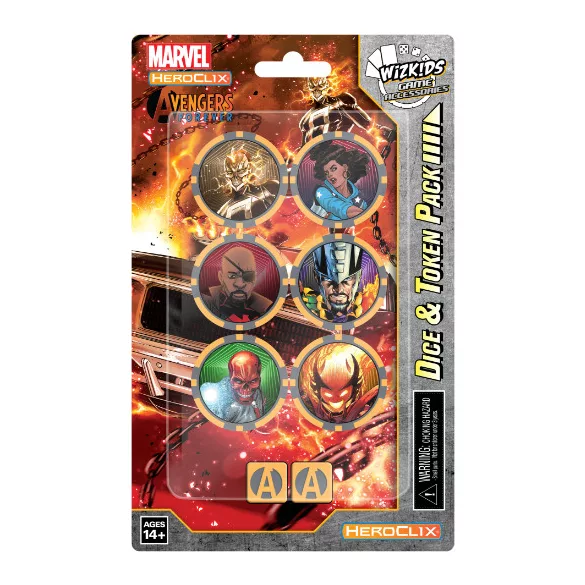Marvel HeroClix: Avengers Forever Dice & Token Pack Ghost Rider-84860