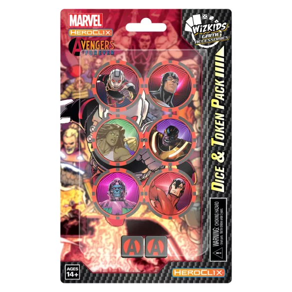 Marvel HeroClix: Avengers Forever Dice and Token Pack Ant-Man - EN-WZK84857