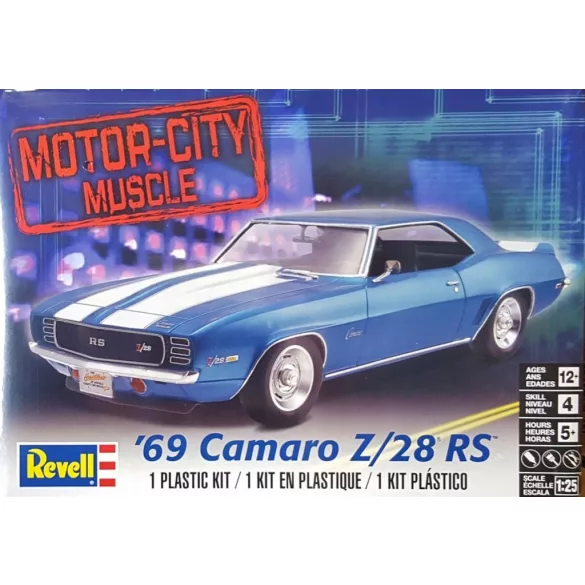 Revell 1969 Camaro Z/28 RS műanyag modellkészlet