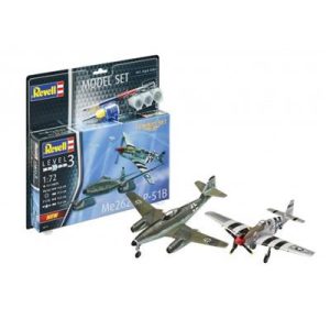 Revell: Model Set Combat Set Me262 & P-51B Mustang-63711