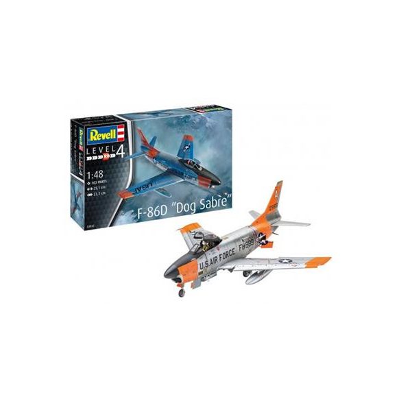 Revell: Model Set F-86D Dog Sabre-63832