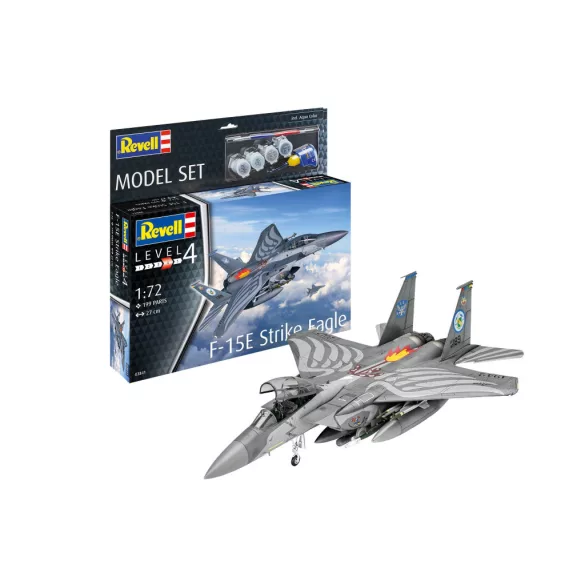 Revell: Model Set F-15E Strike Eagle műanyag modellkészlet