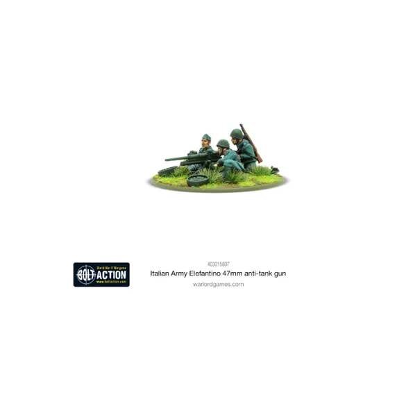 Bolt Action - Italian Army Elefantino 47mm anti-tank gun - EN-403015807