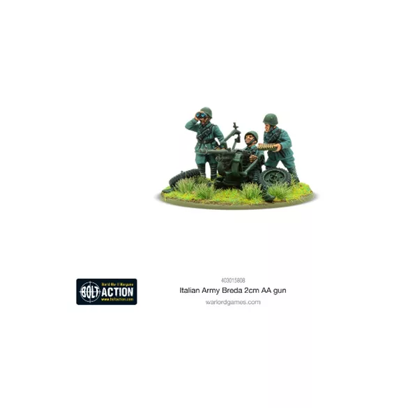 Bolt Action - Italian Army Breda 2cm AA gun - EN-403015808