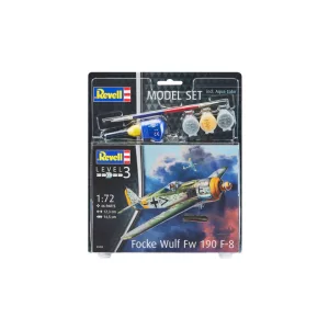 Revell: Model Set Focke Wulf Fw190 F-8-63898