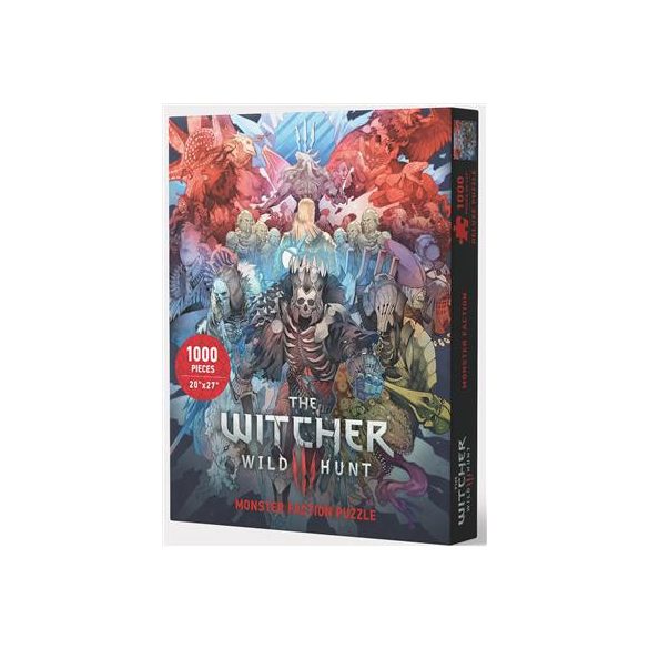 The Witcher 3 - Wild Hunt: Monster Faction Puzzle 1000 pieces-3011-306