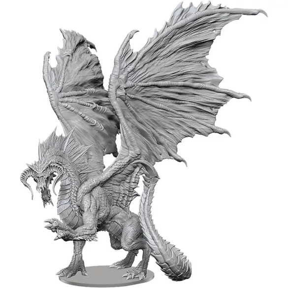 D&D Nolzur's Marvelous Miniatures: Adult Black Dragon miniatűr