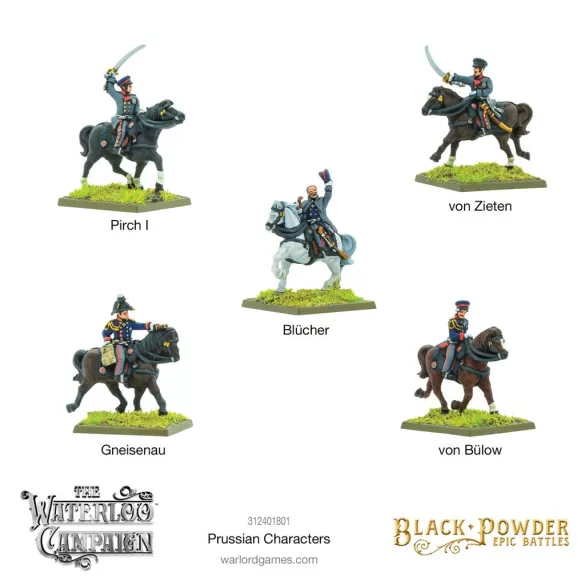 Black Powder Epic Battles - Napoelonic Prussian Commanders-312401801