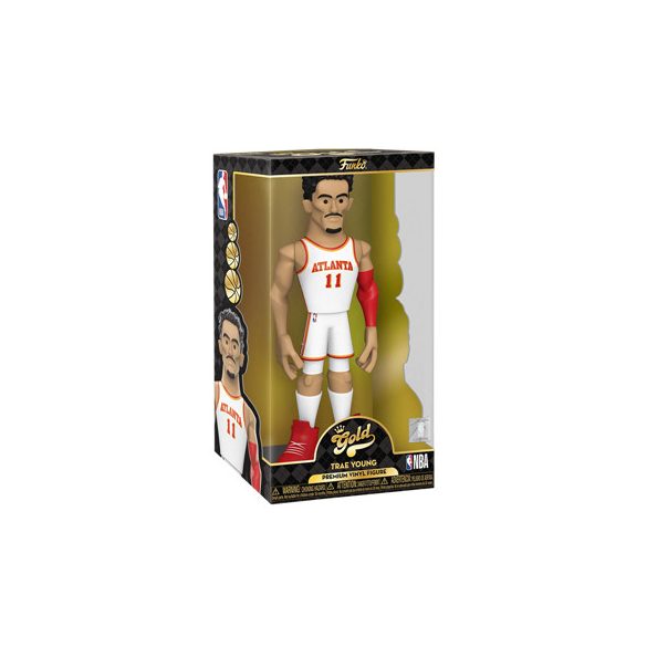 Funko Vinyl Gold 12": NBA- Trae Young w/CH-FK69347