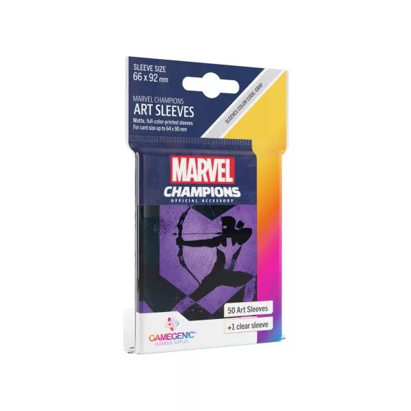 Gamegenic - Marvel Champions Sleeves - Hawkeye (51 Sleeves)-GGS15021ML