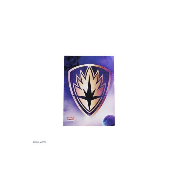 Gamegenic - Marvel Champions FINE ART Sleeves - Guardians of the Galaxy Logo (51 Sleeves)-GGS15022ML