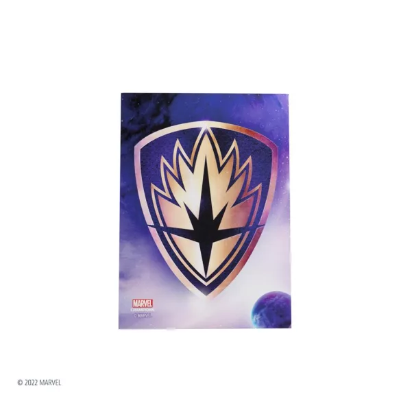 Gamegenic - Marvel Champions FINE ART Sleeves - Guardians of the Galaxy Logo (51 Sleeves)-GGS15022ML