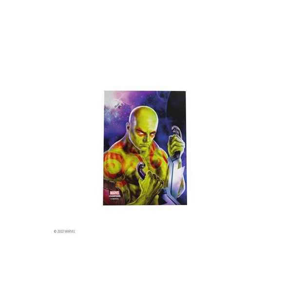 Gamegenic - Marvel Champions FINE ART Sleeves - Drax (51 Sleeves)-GGS15018ML