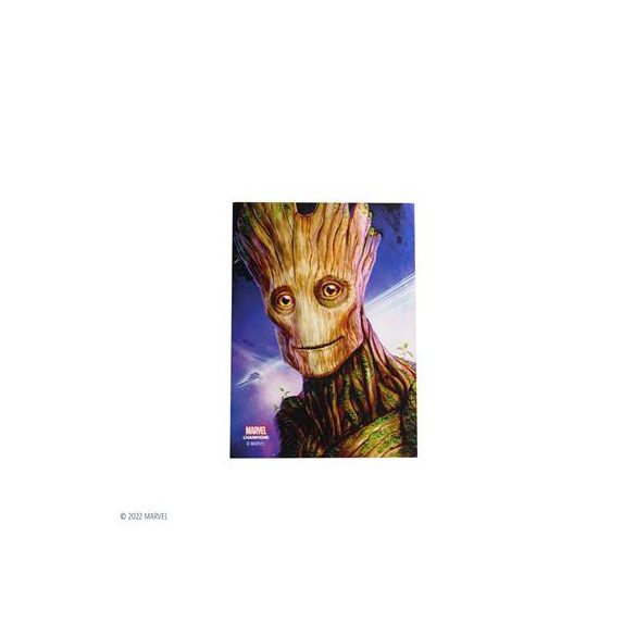 Gamegenic - Marvel Champions FINE ART Sleeves - Groot (51 Sleeves)-GGS15014ML