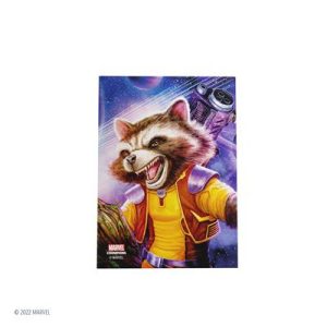 Gamegenic - Marvel Champions FINE ART Sleeves - Rocket Raccoon (51 Sleeves)-GGS15015ML