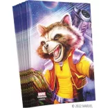 Gamegenic - Marvel Champions FINE ART Sleeves - Rocket Raccoon (51 Sleeves)-GGS15015ML