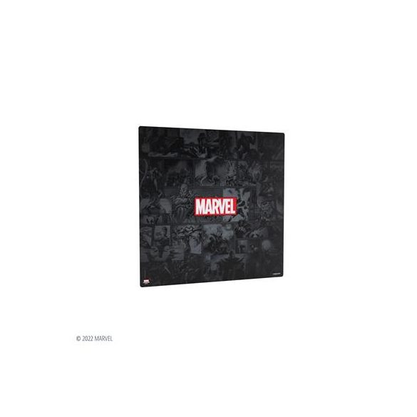 Gamegenic - Marvel Champions Game Mat XL - Marvel Black-GGS40031ML