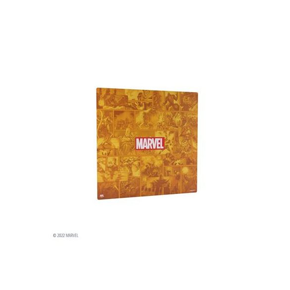 Gamegenic - Marvel Champions Game Mat XL - Marvel Orange-GGS40032ML
