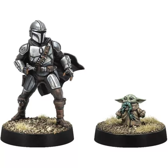 Star Wars: Legion - Din Djarin & Grogu - DE minikiegészítő