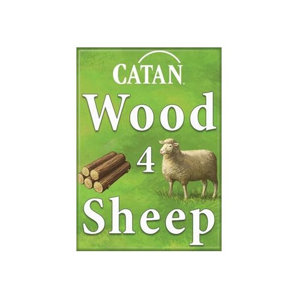 Catan Magnets Wood 4 Sheep-74054CT
