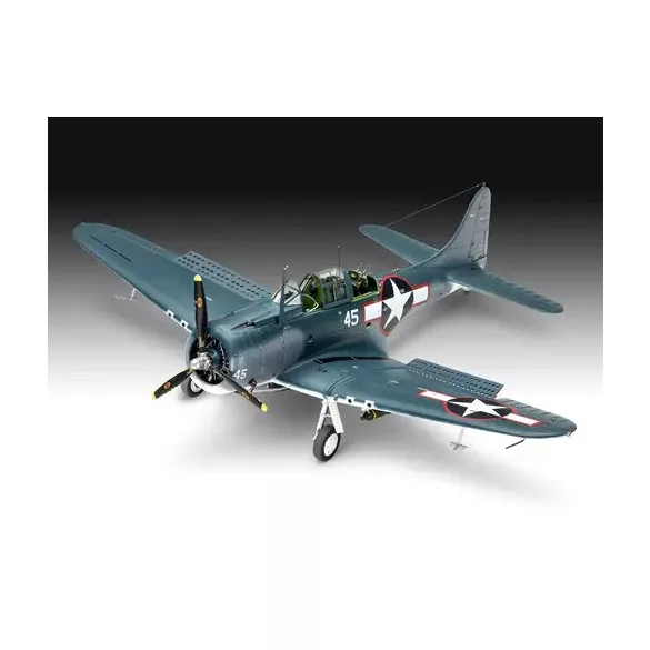 Revell SBD-5 Dauntless műanyag repülőgép modellkészlet 1:48