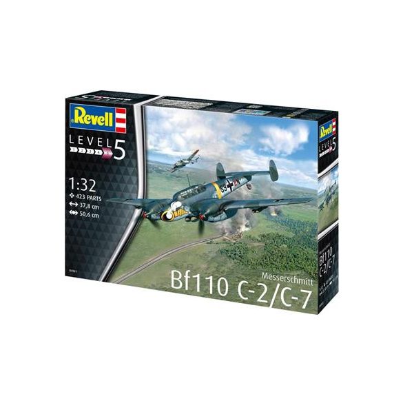 Revell: Messerschmitt Bf110 C-2/C-7 - 1:32-04961