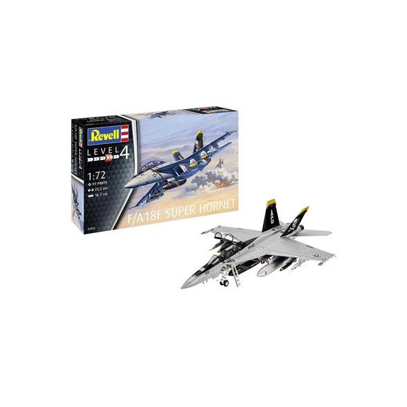 Revell: F/A-18F Super Hornet - 1:72-03834
