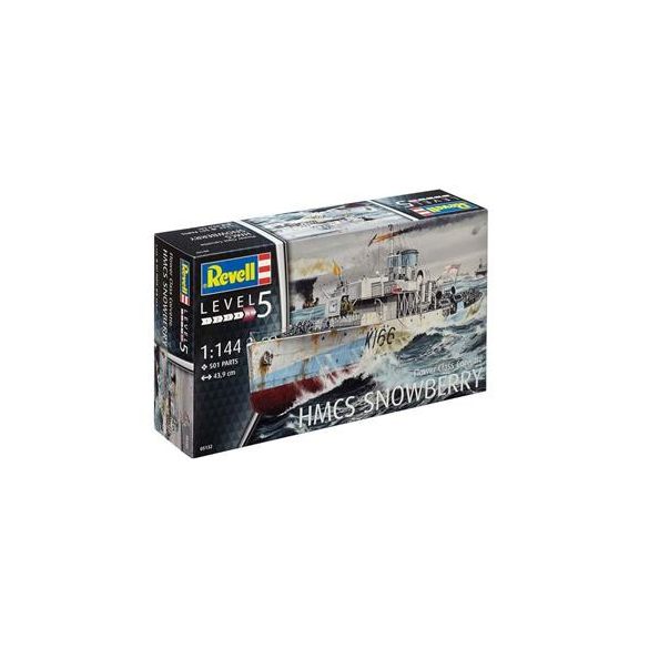 Revell: Flower Class Corvette HMCS SNOWBERRY - 1:144-05132
