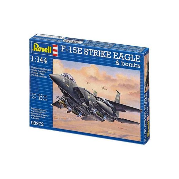 Revell: F-15E STRIKE EAGLE & bombs - 1:144-03972