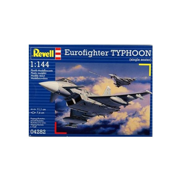 Revell: Eurofighter Typhoon (single seater) - 1:144-04282