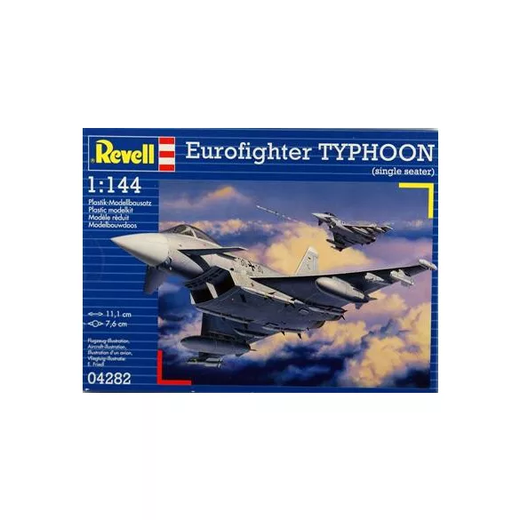 Revell: Eurofighter Typhoon (single seater) - 1:144-04282