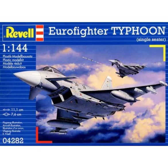 Revell: Eurofighter Typhoon (single seater) - 1:144-04282