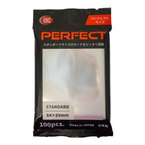 KMC Standard Sleeves - Perfect Size (100 Sleeves)-KMC0273