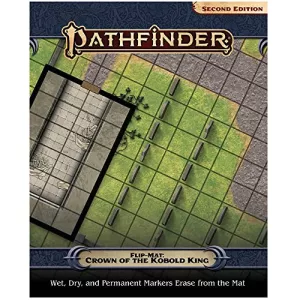 Pathfinder Flip-Mat: Crown of the Kobold King kétoldalas szerepjátékos játéktér