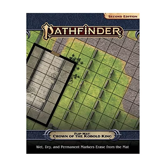 Pathfinder Flip-Mat: Crown of the Kobold King kétoldalas szerepjátékos játéktér