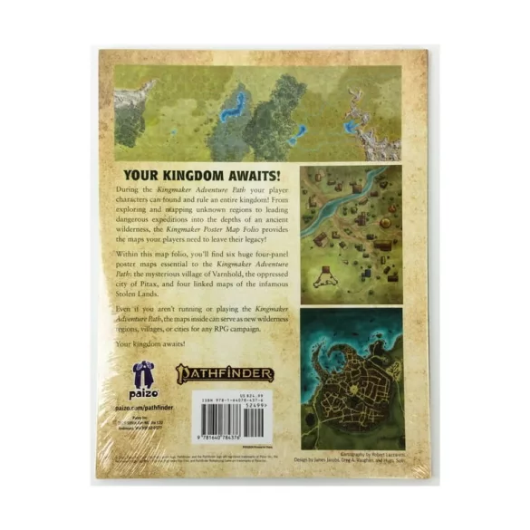 Pathfinder Kingmaker Poster Map Folio-PZO2026