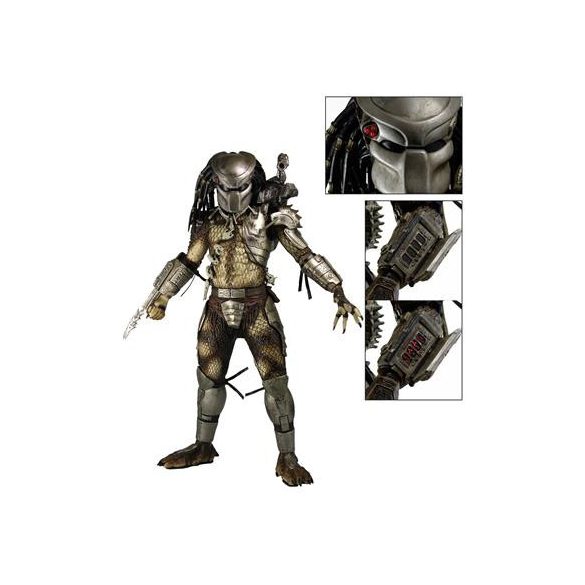 Predator - 1/4th Scale Figure - Jungle Hunter Predator with LED Lights-NECA51527