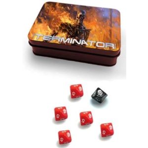 The Terminator RPG - Limited Edition Dice Tin Set - EN-WFG-TER806