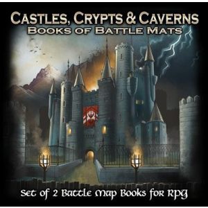 Castles Crypts and Caverns Books of Battle Mats-LBM-032