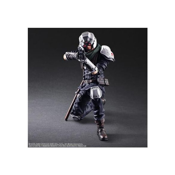 Final Fantasy VII Remake Play Arts Kai Action Figure - Shinra Security Officer-XFF07ZZ275