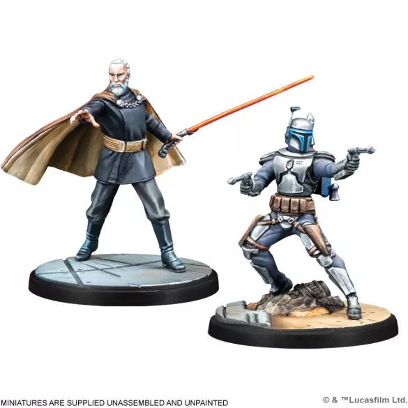 Star Wars: Shatterpoint - Twice the Pride - Count Dooku Squad Pack - EN/FR/IT/DE/SP-SWP03