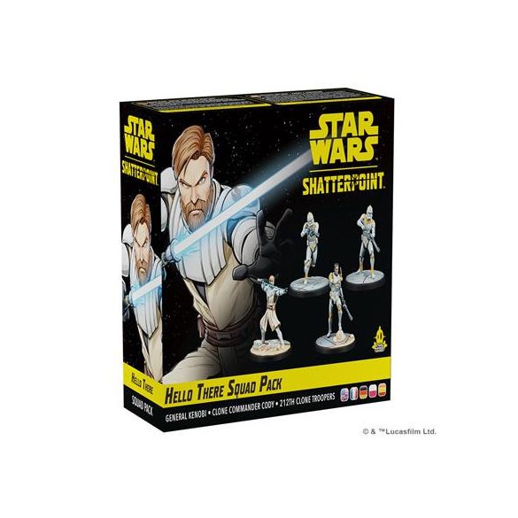 Star Wars: Shatterpoint - Hello There - General Obi-Wan Kenobi Squad Pack - EN/FR/IT/DE/SP-SWP06