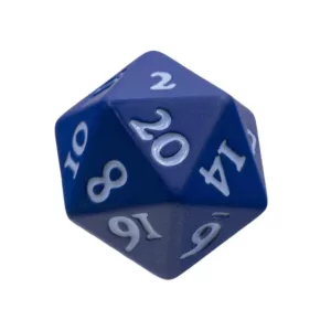 UP - Vivid Heavy Metal Dice: Blue-15936