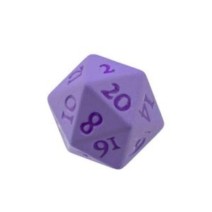 UP - Vivid Heavy Metal Dice: Purple-15938