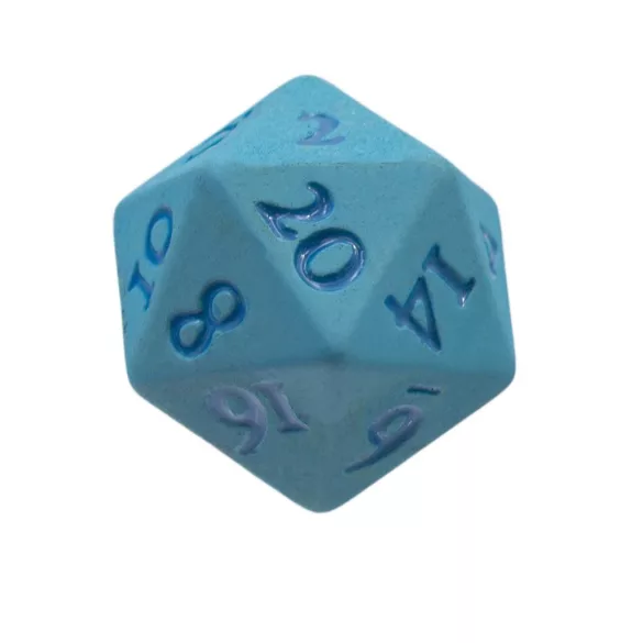 UP - Vivid Heavy Metal Dice: Light Blue-15940