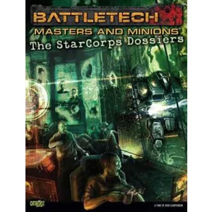 Battletech Masters & Minions Starcorps Dossiers - EN-CAT-35240