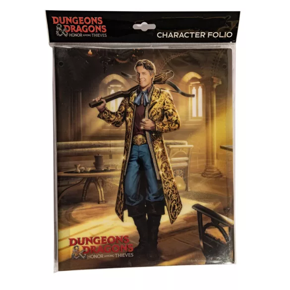 D&D: Honor Among Thieves Character Folio matricákkal - Hugh Grant