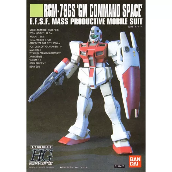 1/144 HGUC GM Command Space-MK55729