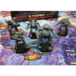 Battletech ForcePack Wolf's Dragoons Assault Star - EN-CAT-35741